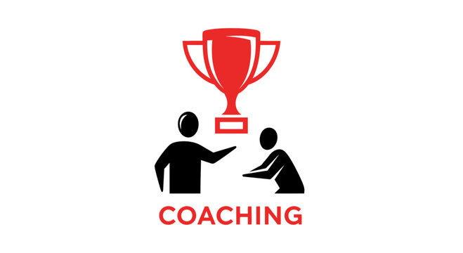 Coaching And Support: Achieving Excellence With Guidance And Mentorship Illustration