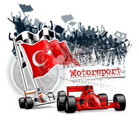 Obraz premium expectations in the race