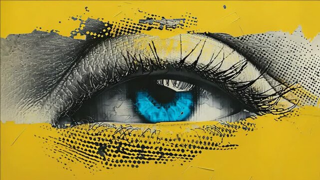 Microstock - Artistic Eye Close-Up