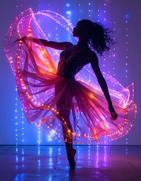 Dancing figure