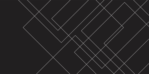 Fototapeta premium Abstract Black Geometric Background with Red Neon Line Accents, Suit for banner, web, brochure, pamflet, poster and presentation