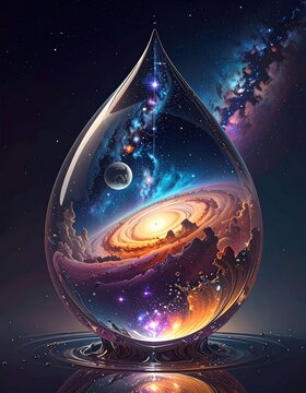 Cosmic drop