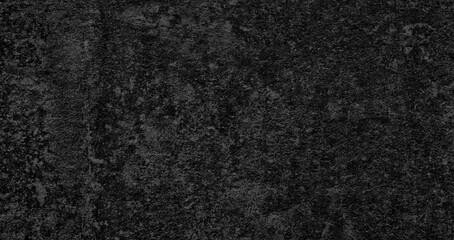 Fototapeta premium Abstract background with black wall grain texture for web banner template or wallpaper design