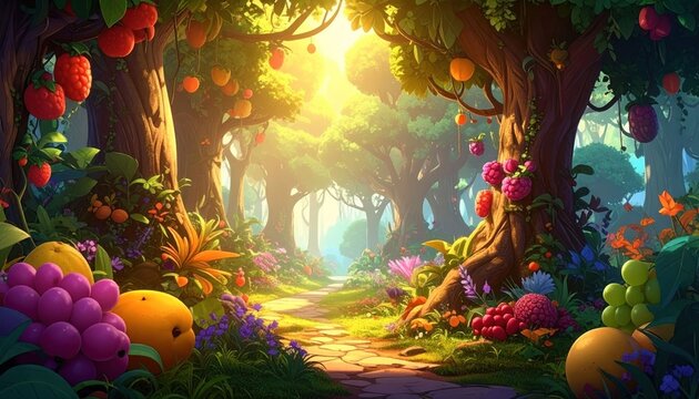Forest scene