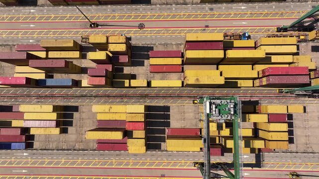 Global supply chain crisis highlights container logistics challenges and shipping congestion in major ports across the world