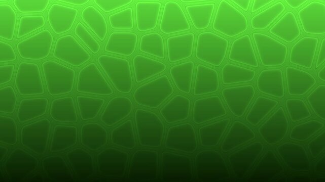 Green Behongo Gradient Animation with Moving Rounded Cellular Tile Texture