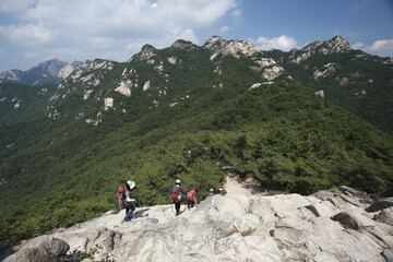 Fototapeta premium 북한산,종로구,서울