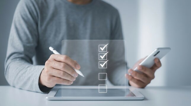Digital Checklist for Mobile Productivity and Task Management Solutions