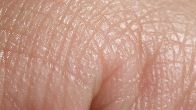 Texture of normal skin as background, closeup