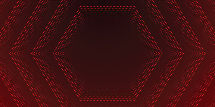 hexagon tunnel wave background design