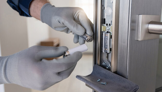 Door Lock Repair And Installation For Security System Maintenance