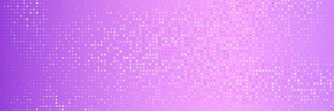 Pink purple disco party pattern background. Iridescent sequin mosaic texture. Abstract shining halftone wallpaper. Pop up comic glitter sparkles backdrop. Retro vector design template