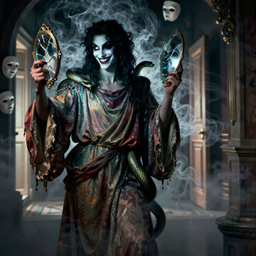 Dolos, the ancient Greek personification of deceit, trickery, and betrayal