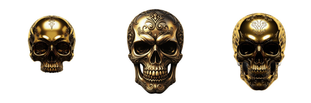 Human skull replica vintage gothic model Halloween spooky decoration anatomy medical horror design