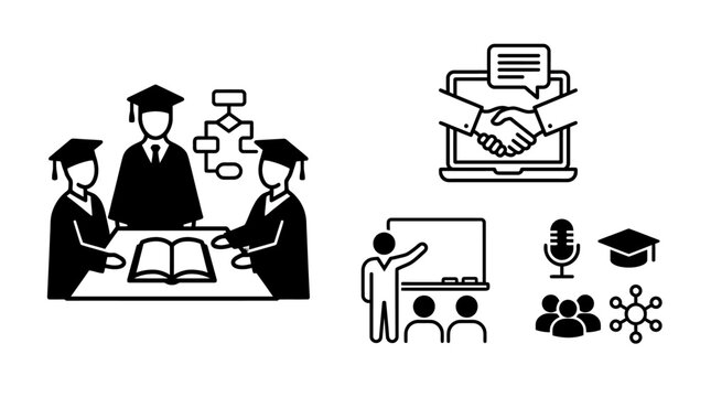 Graduates in education and learning.