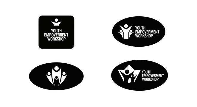 Youth Empowerment Workshop Logos - Inspiring Growth and Development