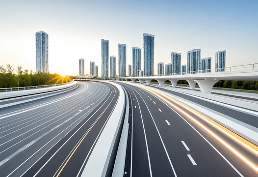 Isometric abstract city background representing smart urban micro-mobility network and minimalist transportation infrastructure with hubs and connecting paths