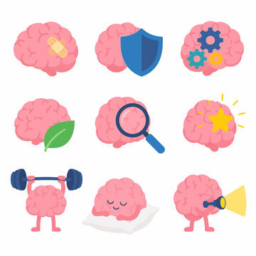set of speech bubbles