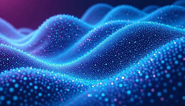 Deep Learning Conceptual Art with Glowing Data Spheres and Fluid Connections