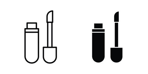 Obraz premium Lip gloss icon simple Icon suitable for projects
