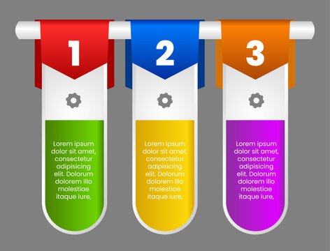 stacked bar board for infographic design needs
