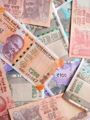 Indian rupee currency background for corporate and financial design © DG gallery