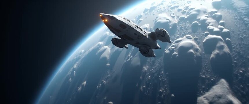 Innovative space habitats development modular orbital structures advanced life support systems sustainable environment engineering secure extraterrestrial residence futuristic design integrated space 