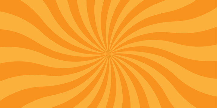 Vector illustration pattern beam rays. Spiral radial striped backdrop design. Abstract background with rays retro starburst abstract. Sunburst background.