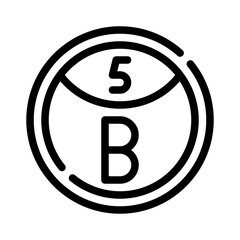 boron line icon © notivestudios