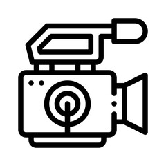 camera line icon © notivestudios