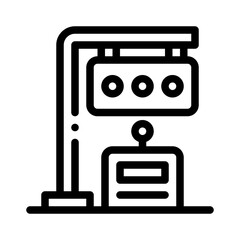 controller line icon © notivestudios