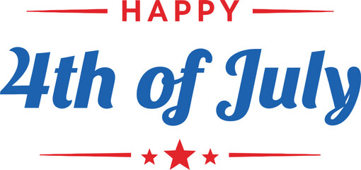 Happy 4th of july independence day celebration greeting © MOHAMMED