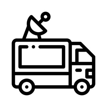 surveillance van line icon