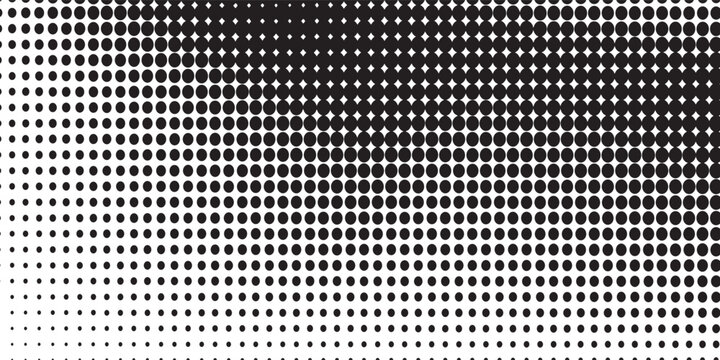 Vector dots halftone yellow green color pattern gradient texture background design.