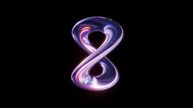 treble clef Purple on black background with alpha channel