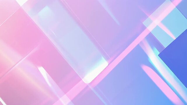 虹色の光が広がる幻想的なホログラム背景テクスチャ素材　ピンク　水色
