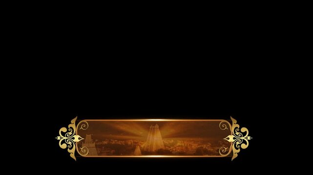 Elegant Ornate Lower Third Graphic