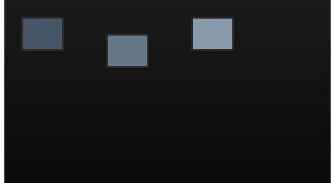 Minimalist cinematic frames motion with text overlay animation