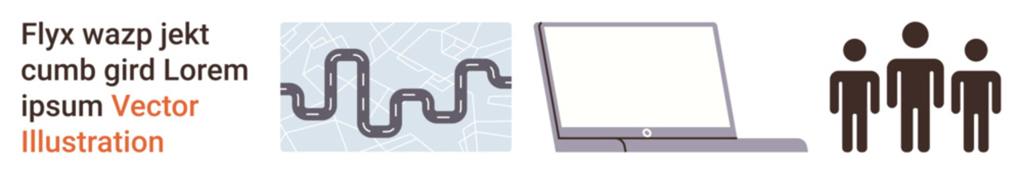 Cybersecurity, team collaboration, communication, data integration, digital connectivity, teamwork. Chain link, laptop and group of people. Cybersecurity and team collaboration