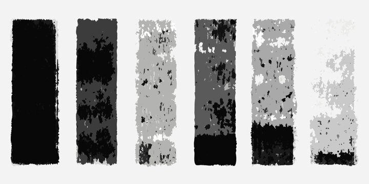 composition of eight textured monochromatic rectangles with distressed and grunge effects high quality professional detailed