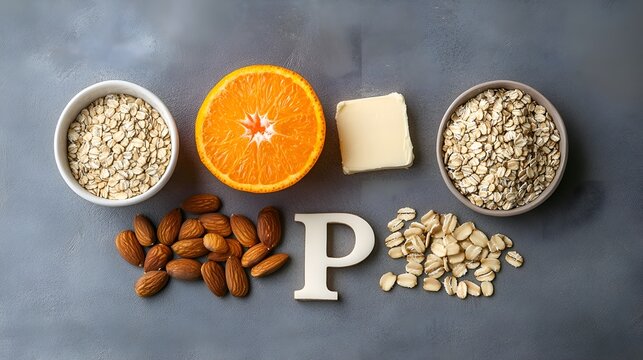 spices on wooden background