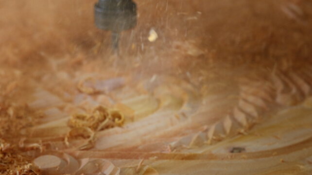 Wood Lathe Machine Turning Simple Wood into Stunning Artistic Masterpieces