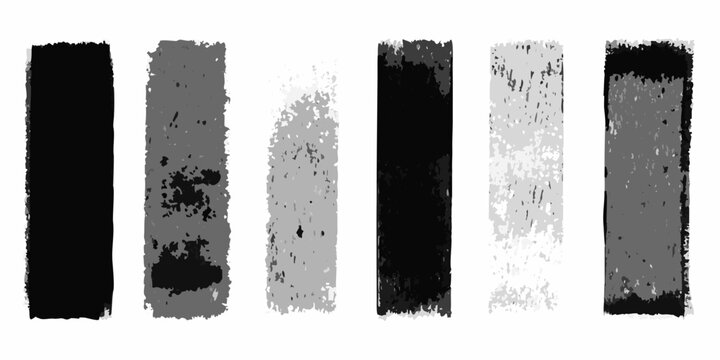 composition of eight textured monochromatic rectangular blocks on a white background high quality professional detailed
