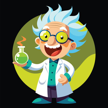 a cartoon illustration of a mad scientist with wi (1)(2)