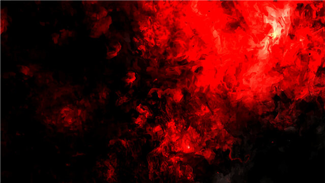 Dramatic red smoke background, abstract fire and flame texture vector, dark crimson nebula and mystical cloud effect for cinematic posters