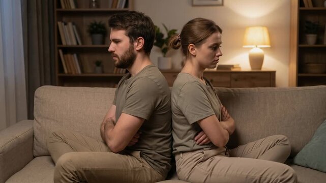 First home buyer finance stress couple conflict argument