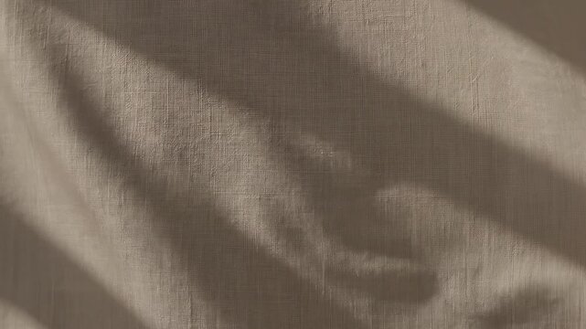 Close-up of fabric with shadows.