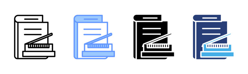 Grand Piano icon set multiple style collection © Loka Jaya