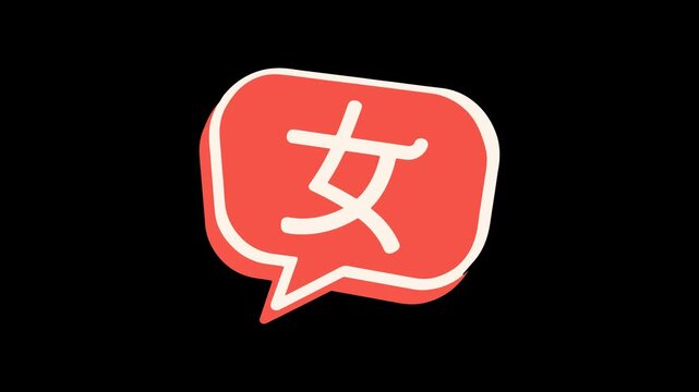 cross culture multilingual speaking talking chatting animation HD 4K