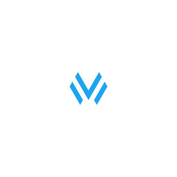 Modern abstract V logo with clean geometric lines, symbolizing innovation, movement, professionalism, technology, and minimalist brand identity.